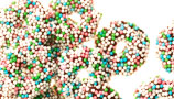 Chocolate Rings Coloured Sprinkled
