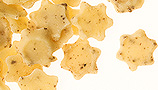 White Chocolate Stars With Coffee Powder